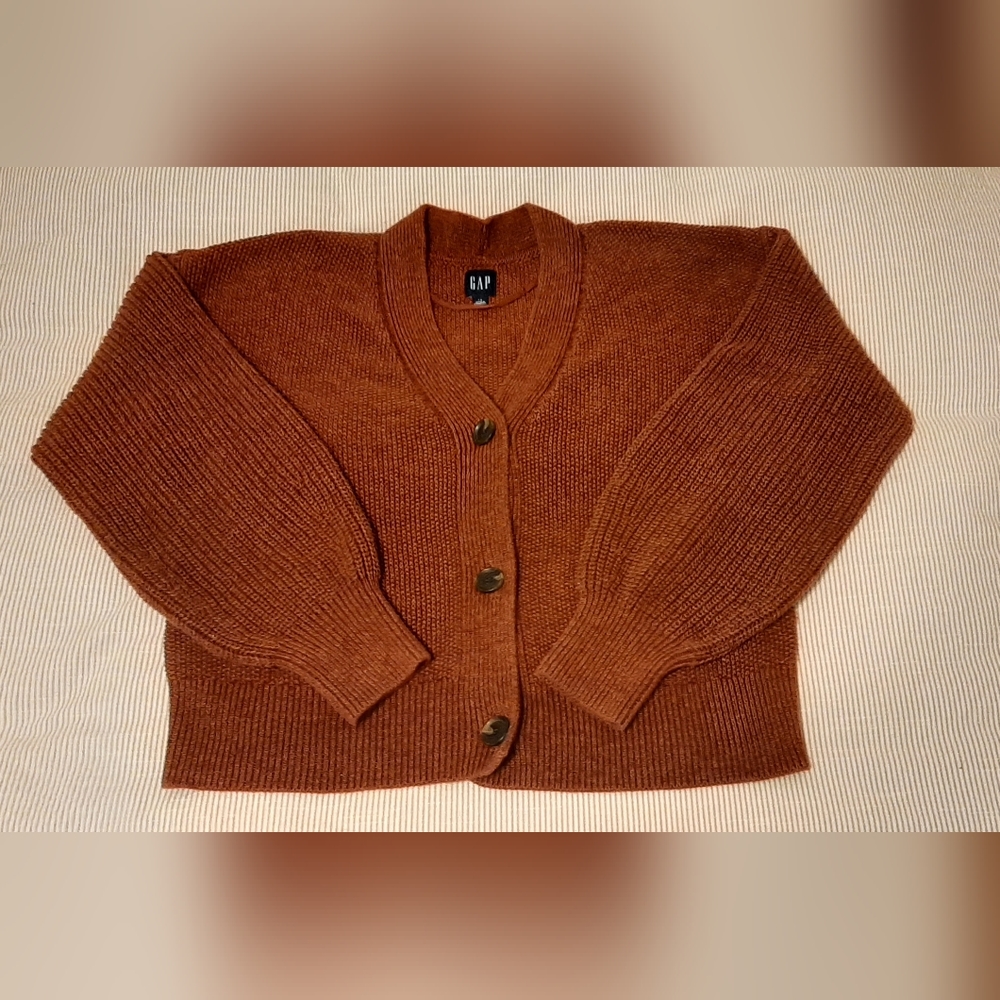 Cropped Cardigan - 100% Cotton
